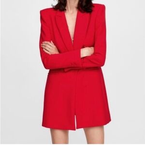 Tailored Double Breasted Blazer Dress